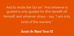 guided is only guided for [the benefit of] his soul