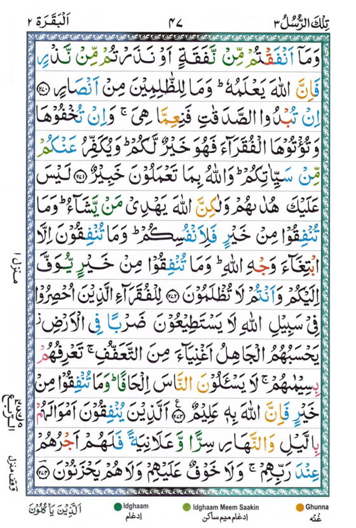 Surah Al Baqarah Page 45