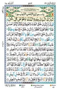 Surah Al Mulk