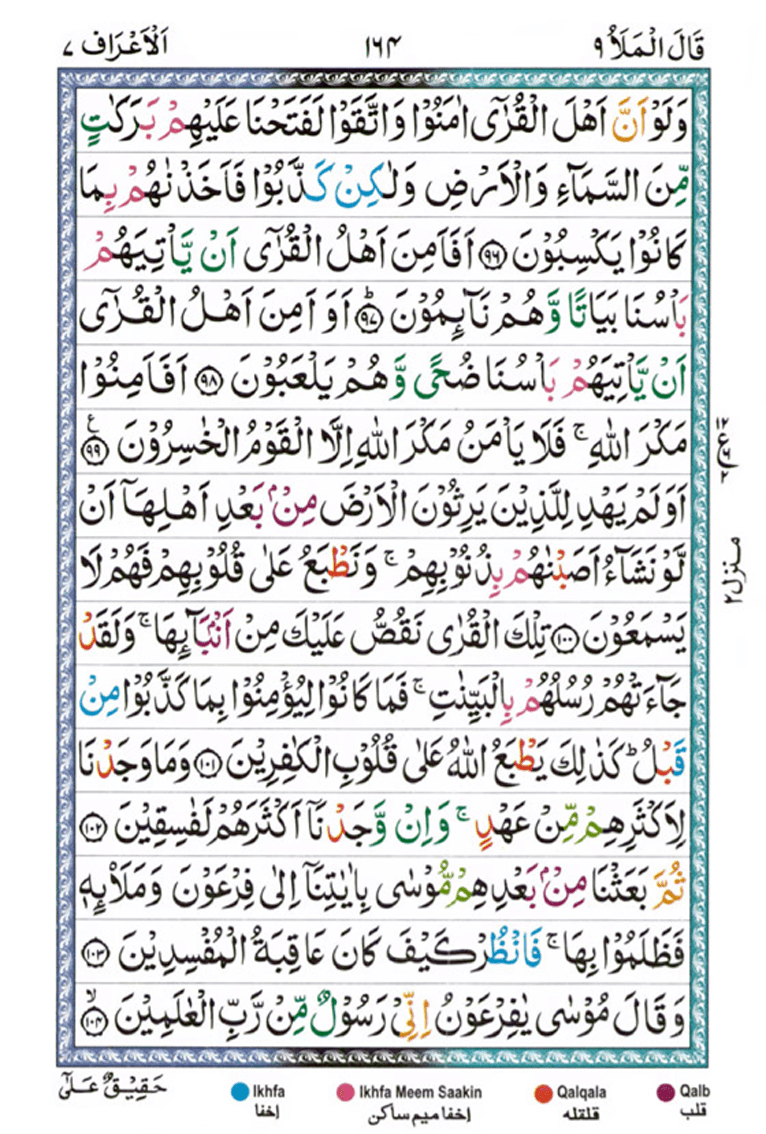 Surah Al Araf Page 13