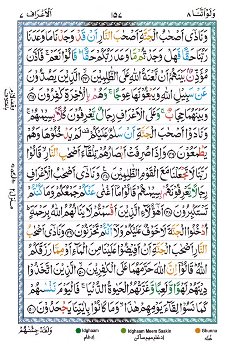 Surah Al Araf Page 6