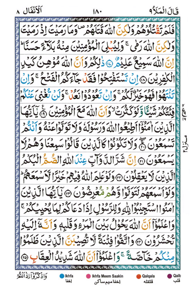 Surah Anfal Page 3
