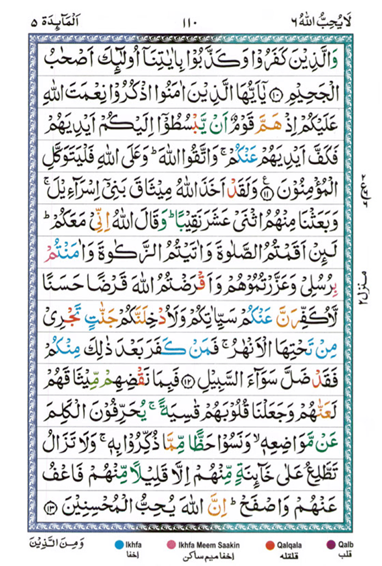 Surah Maidah page 4