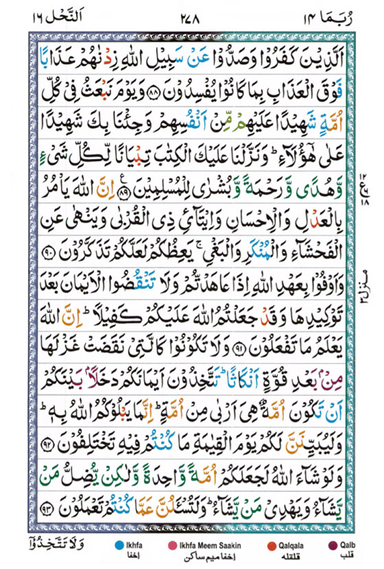 Surah Nahl Page 11