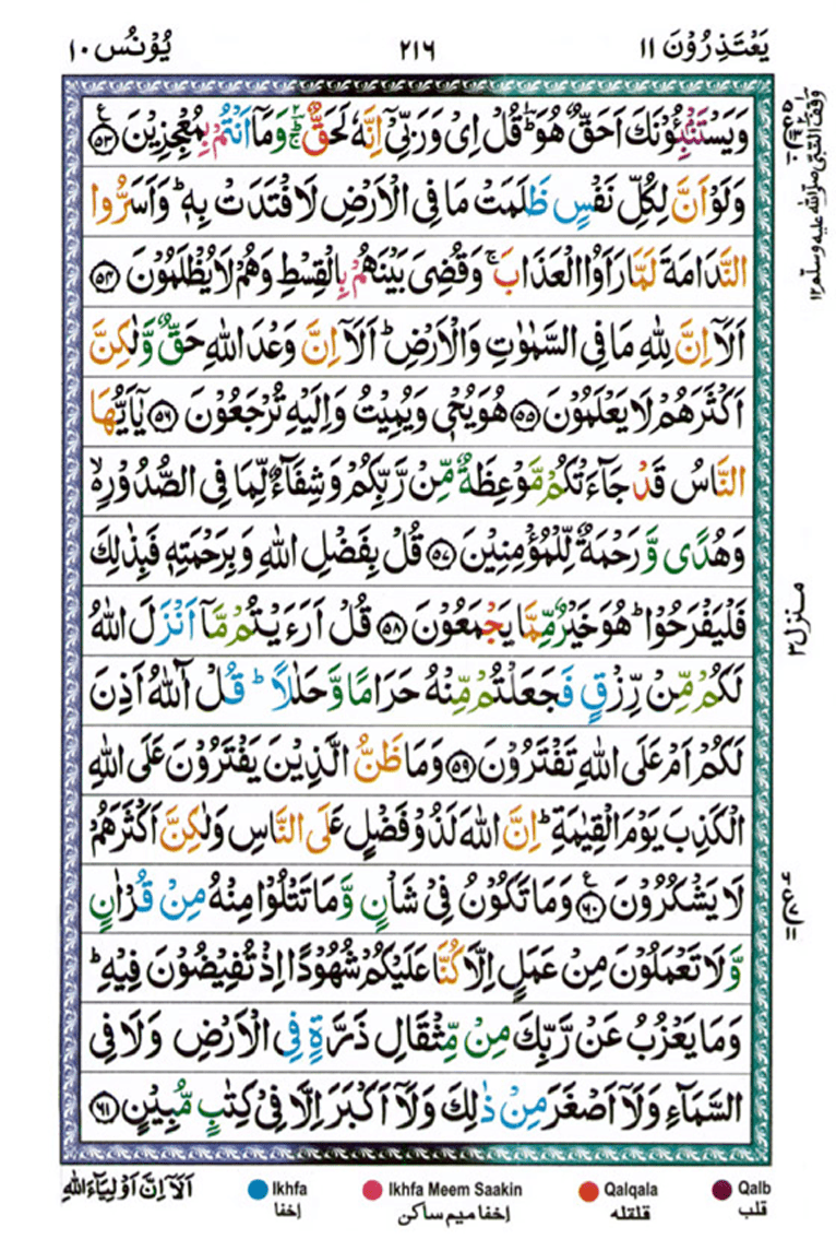 Surah Yunus Page 8