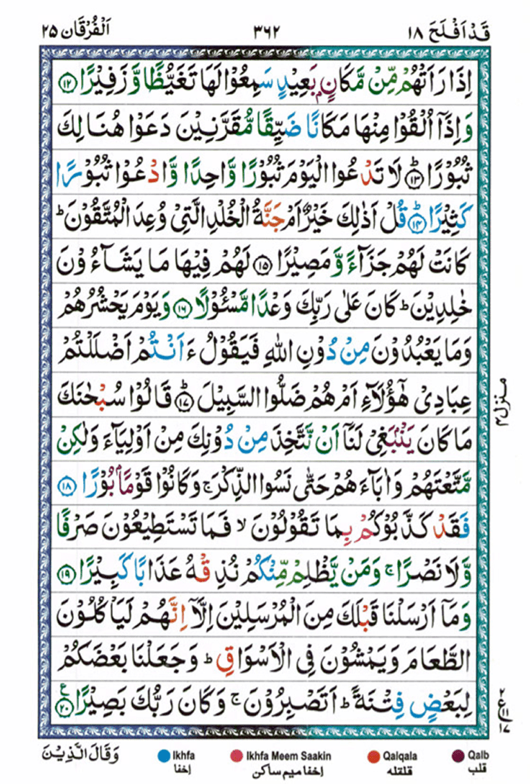 Surah Furqan Page 3