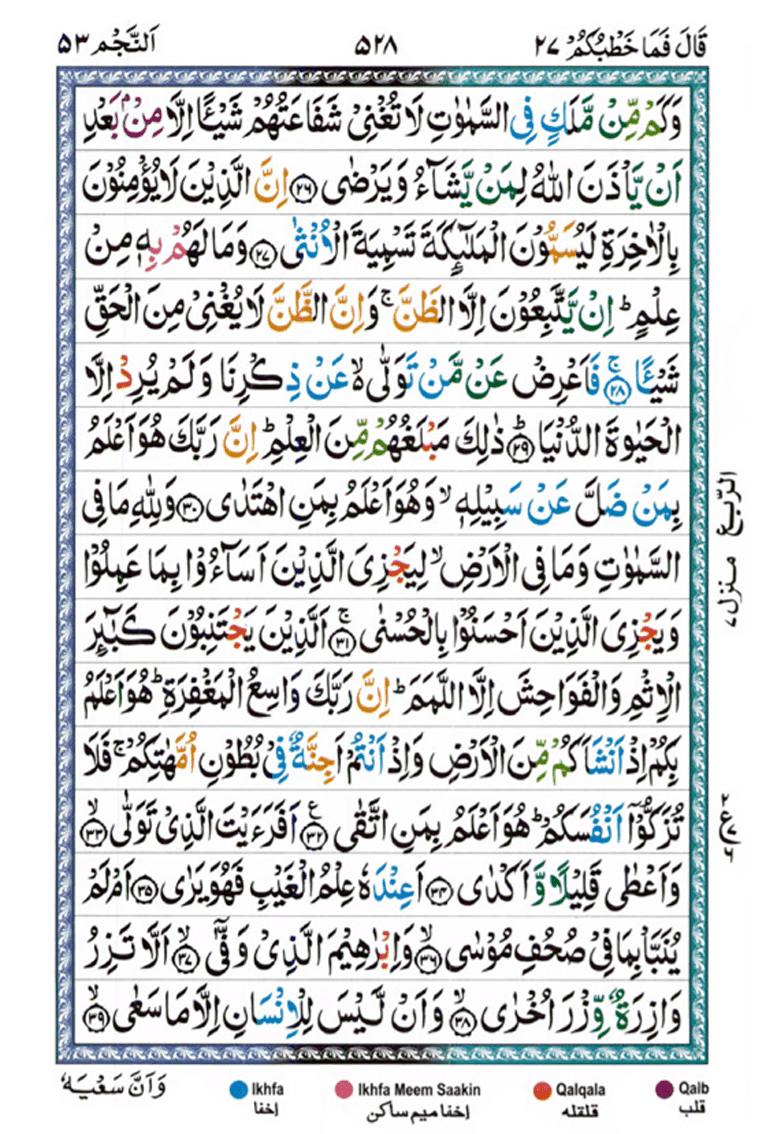 Surah An Najm Page 2