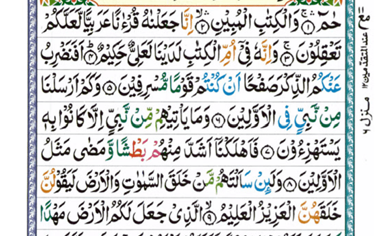 Surah Zukhruf