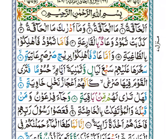Surah Al Haqqah