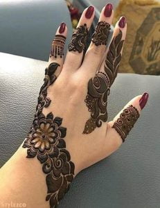 mehndi designs 2021 simple
