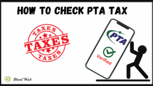 How to Check PTA Tax on iphone