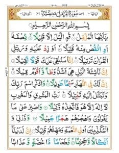 Surah Muzzamil