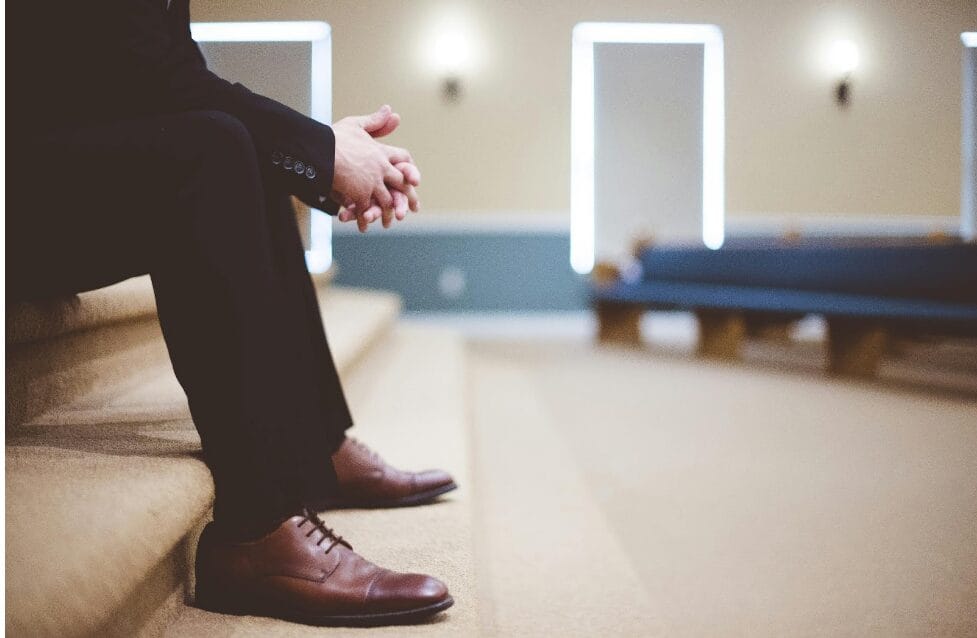 person rebuilding life after addiction