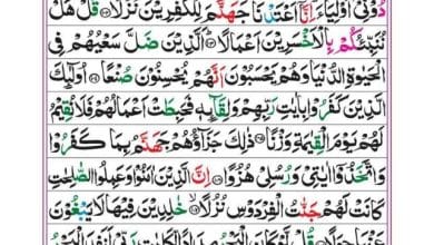last 10 ayat of surah kahf